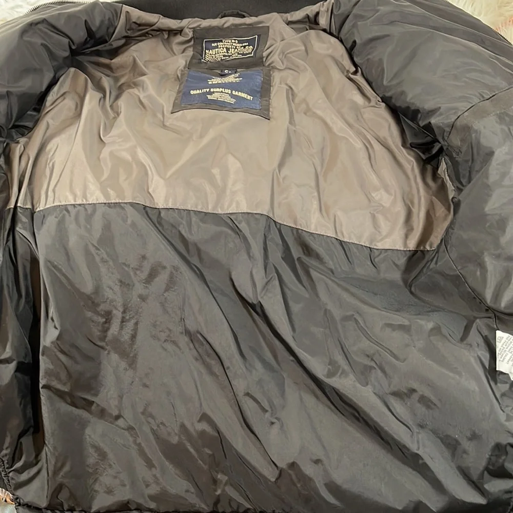 NAUTICAL Puffer Jacket Type N-3 Lots of Pockets Outside & Inside Size Small - Picture 8 of 11